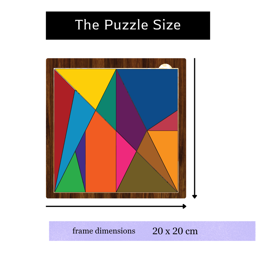 Playhills | Stomachion Square: The World's First & Oldest Puzzle by Playhills