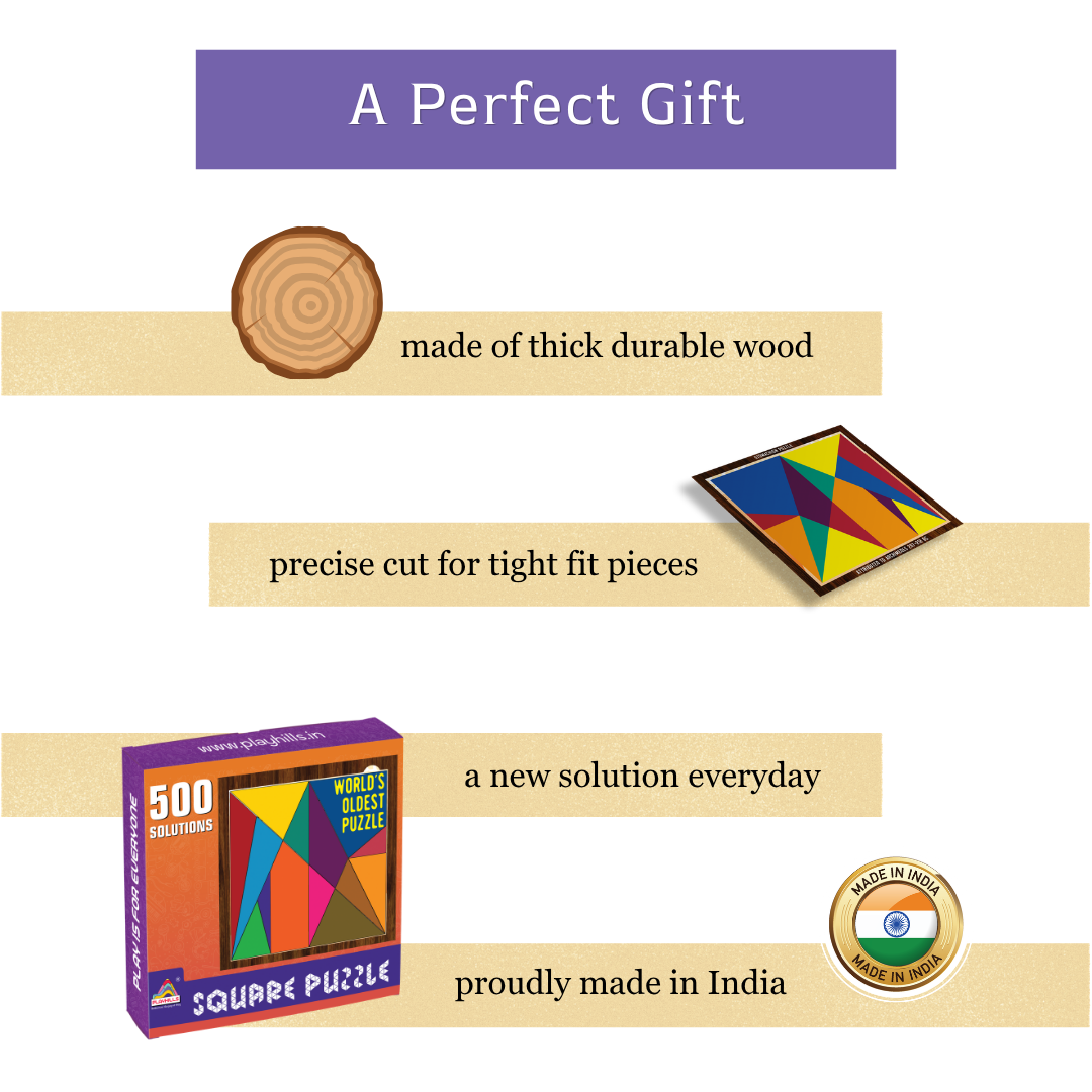 Stomachion Square: The World's First & Oldest Puzzle by Playhills