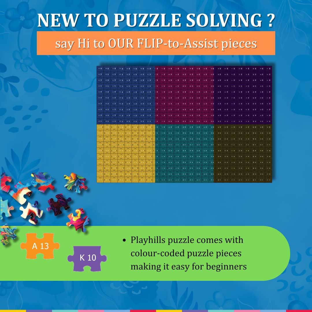 Playhills Spirit Animal The Wise Elephant, 500 pcs Wooden Jigsaw Puzzle | Mindful Relaxing and Screen free play for Kids Age 13+ Years