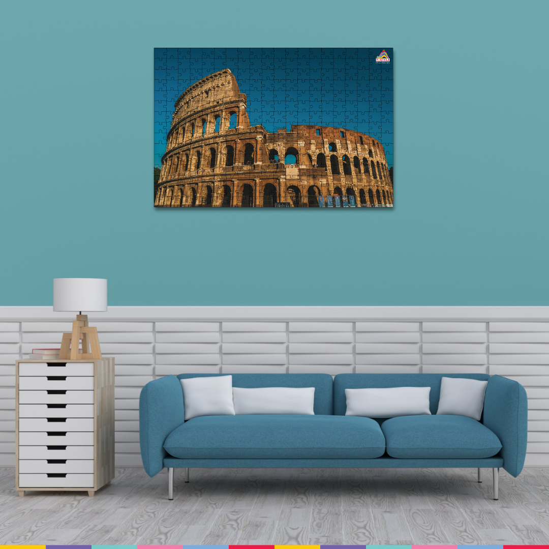 Playhills The Roman Colosseum, Global Architecture Jigsaw Puzzle 300 pcs for Kids Age 8+ Years