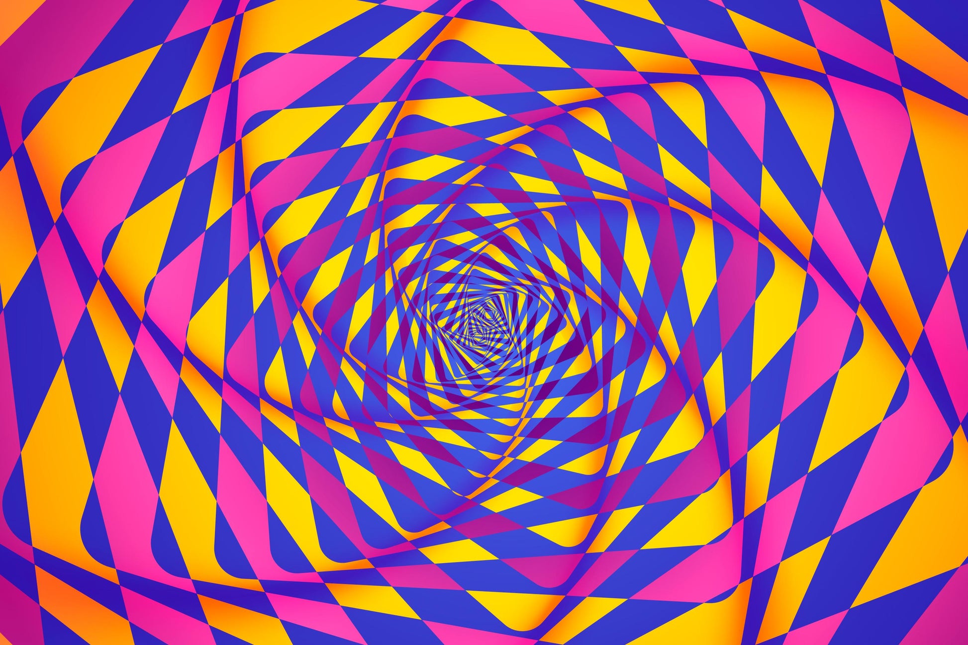 Playhills Optical Illusion of Purple battles Blue under Yellow- 500 piece wooden jigsaw puzzle for 13+ years