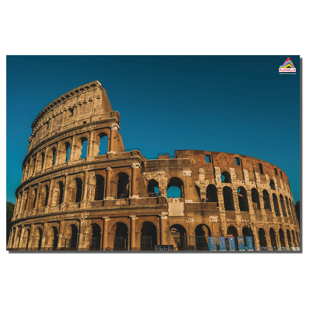 Roman Colosseum – 300-Piece Rome Wooden Jigsaw Puzzle | PLAYHILLS