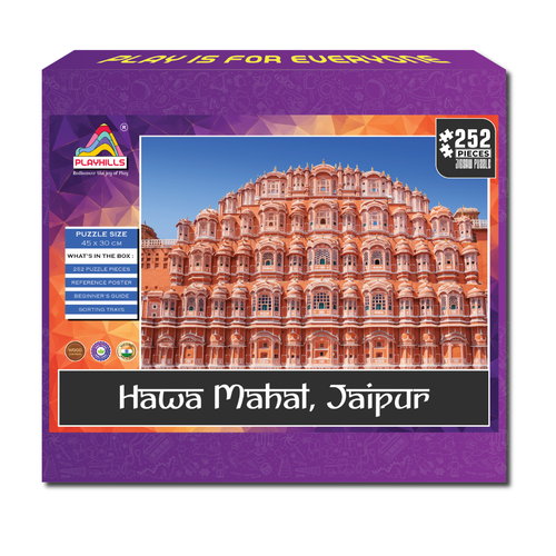 Hawa Mahal Jaipur 252-pieces Wooden Jigsaw Puzzle by Playhills