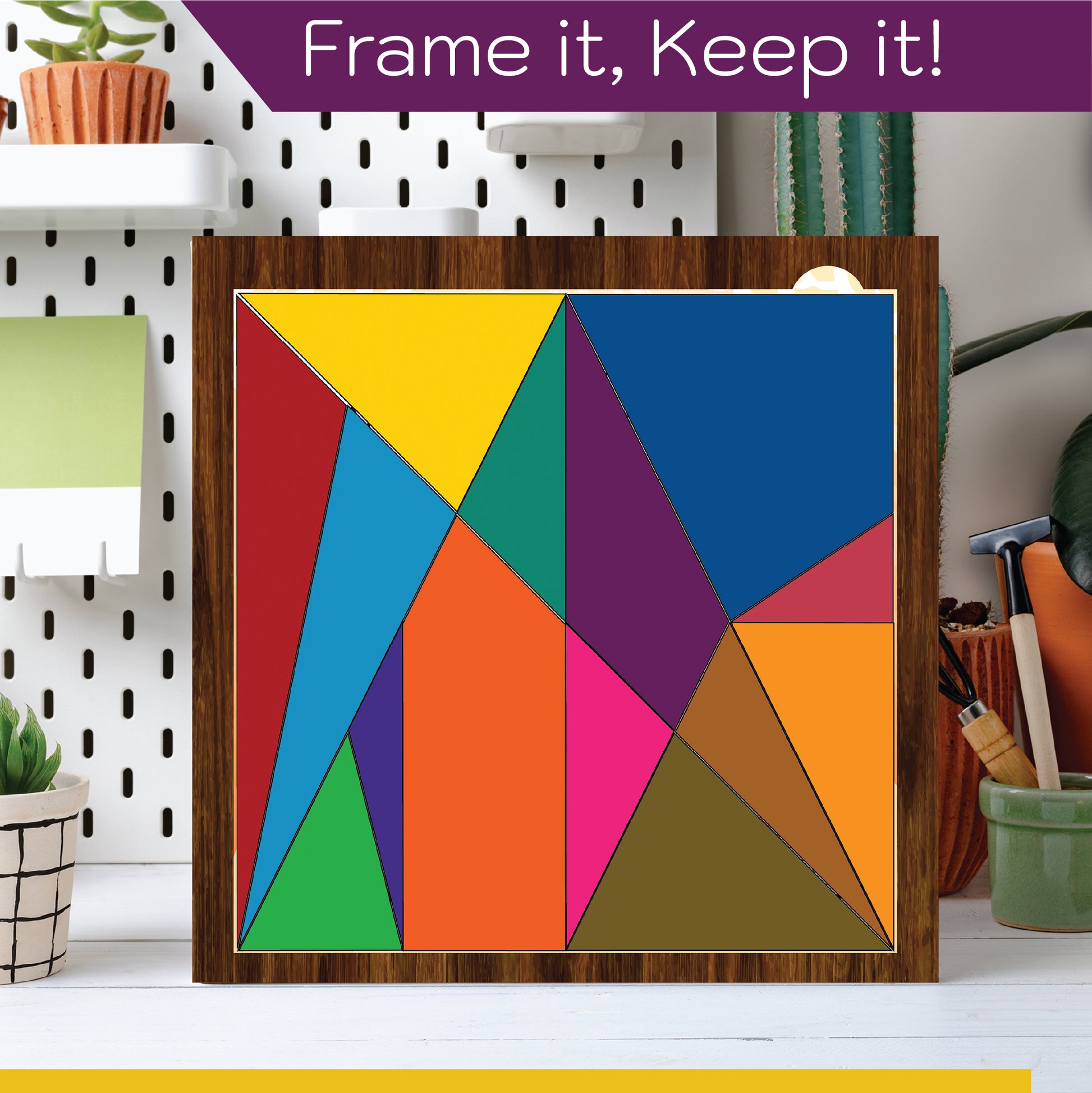 Playhills Brain Teaser Stomachion Square: The World's Oldest Puzzle for 13+ yrs